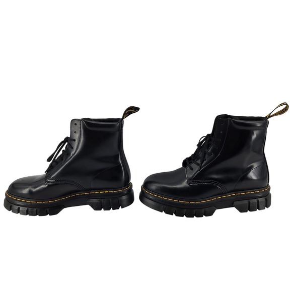 Dr.‎ Martens Rikard 8I Black Platform Combat Boots Mens 9 Womens 10 Streetwear main image 4